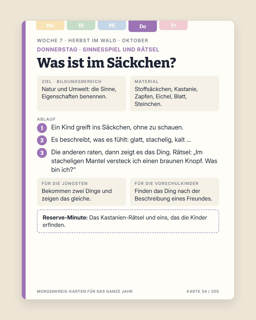 Morgenkreis-Karten · 4